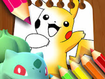 Pokemon Coloring Pages background