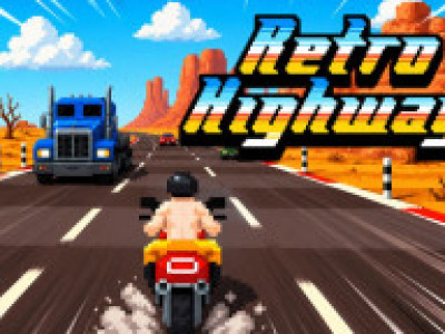 Retro Highway background